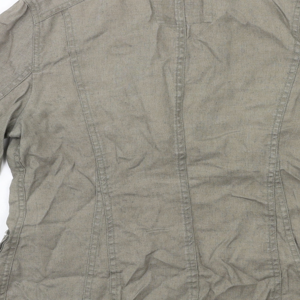 Per Una Womens Brown   Jacket Blazer Size 12