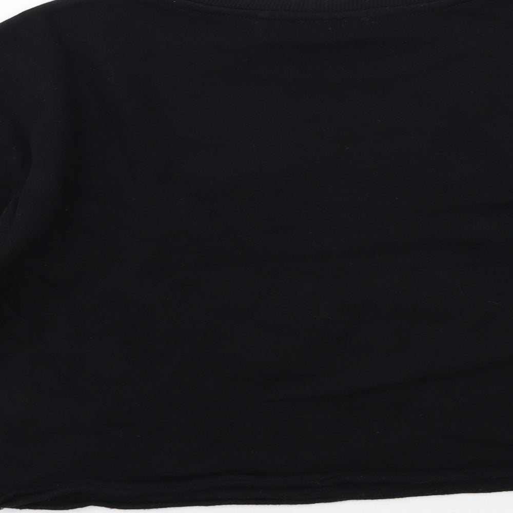 NEXT Girls Black   Pullover Sweatshirt Size 8 Years  - PLAYSTATION