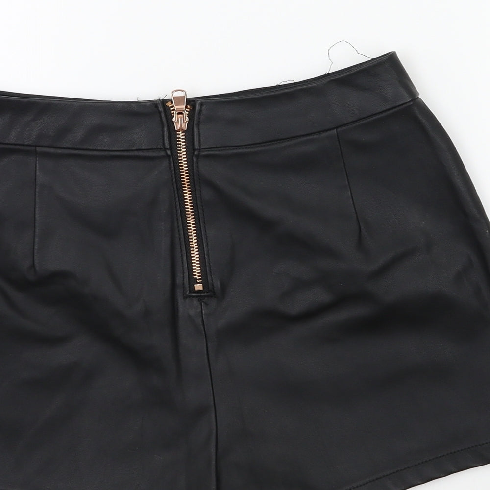 River Island Womens Black   Hot Pants Shorts Size 26