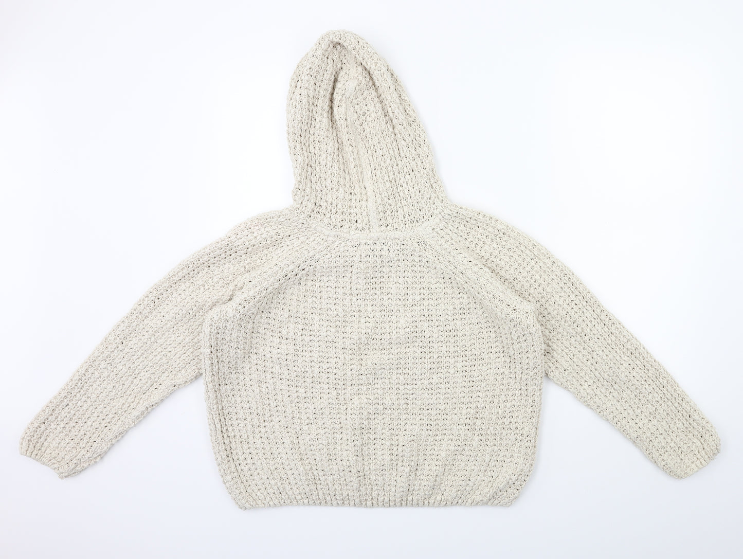 River Island Womens Beige  Knit Pullover Jumper Size 10