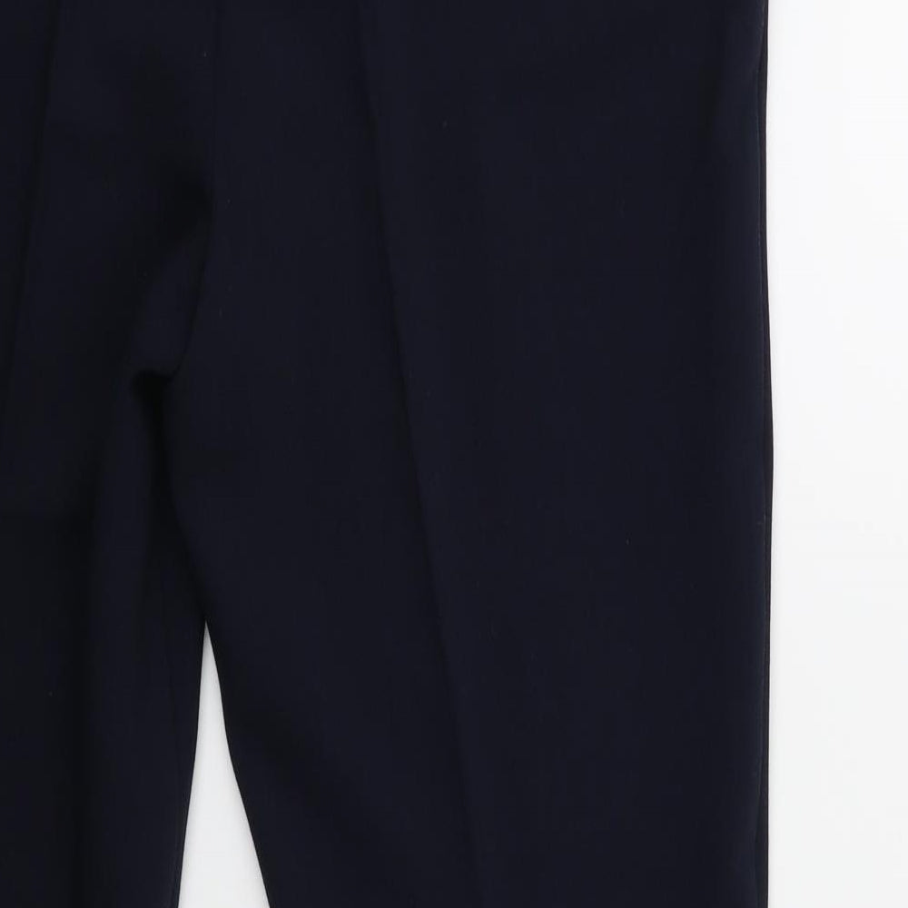 Papaya Womens Blue   Trousers  Size 12 L25 in