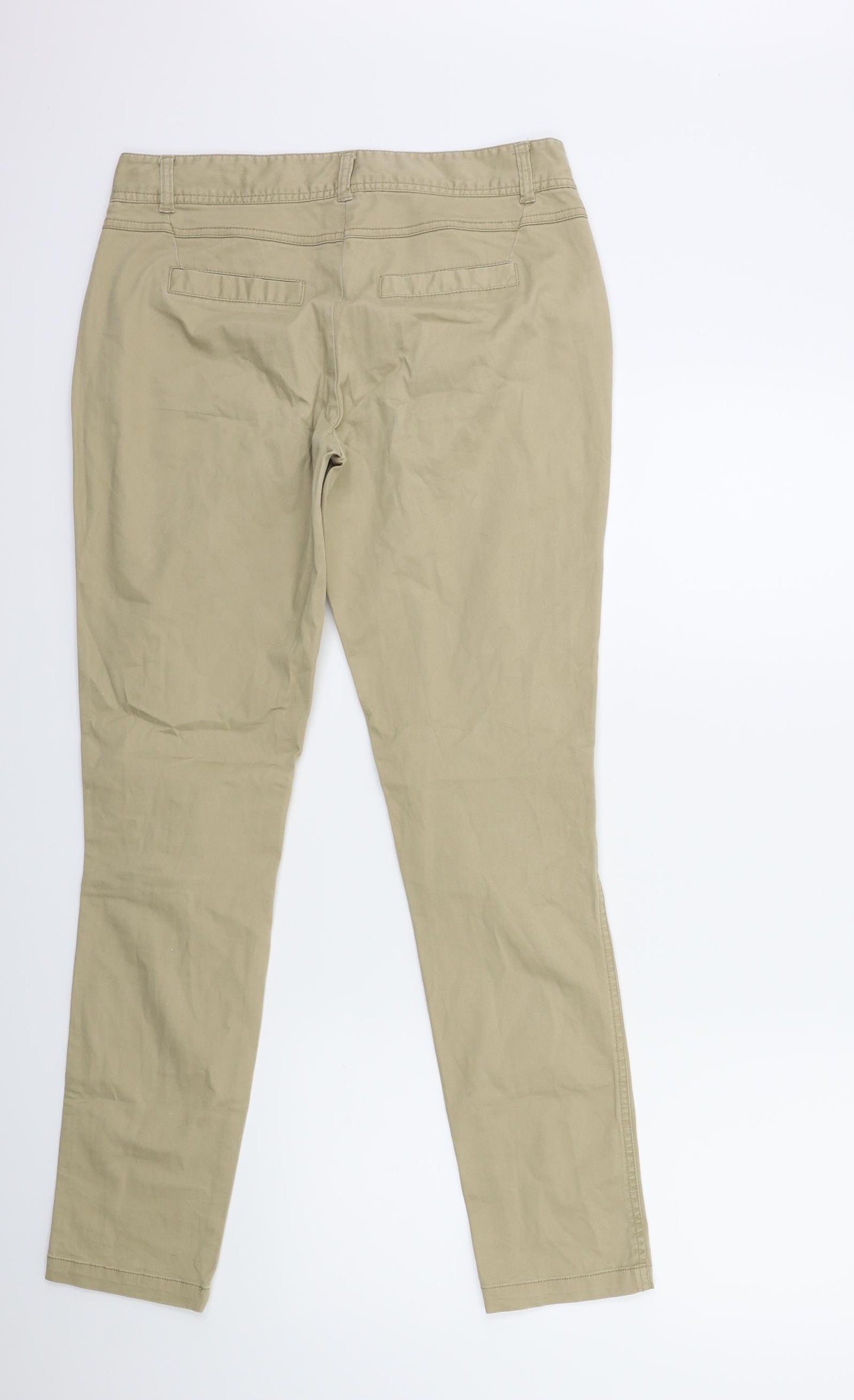George Womens Beige   Chino Trousers Size 8 L29 in