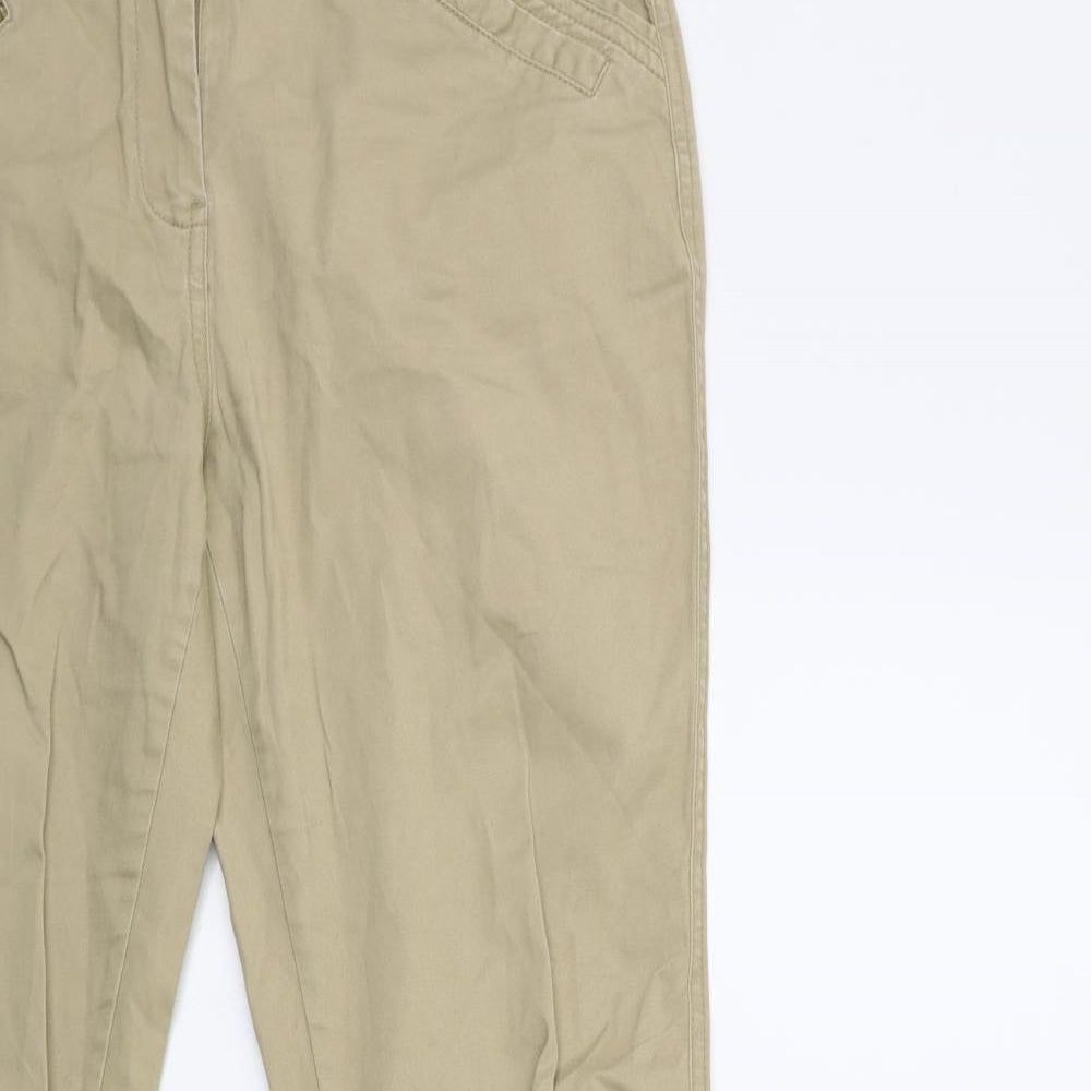 George Womens Beige   Chino Trousers Size 8 L29 in