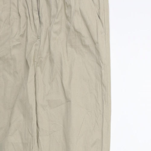 Papaya Womens Beige   Trousers  Size 10 L29 in