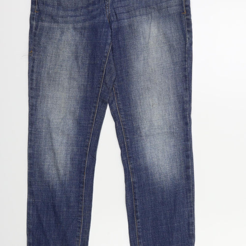 NEXT Womens Blue  Denim Straight Jeans Size 8 L28 in