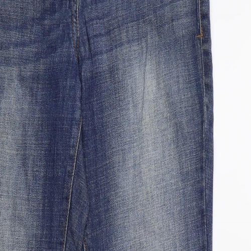 NEXT Womens Blue  Denim Straight Jeans Size 8 L28 in
