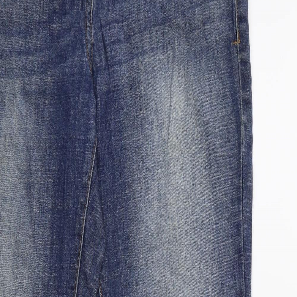 NEXT Womens Blue  Denim Straight Jeans Size 8 L28 in