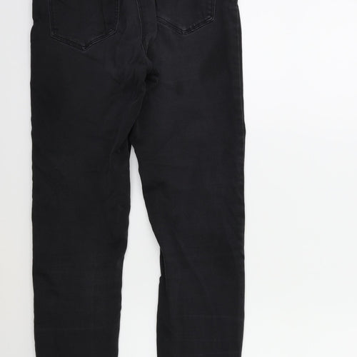 Matalan Womens Black  Denim Skinny Jeans Size 10 L28 in