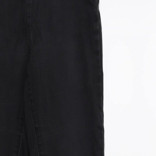 Matalan Womens Black  Denim Skinny Jeans Size 10 L28 in