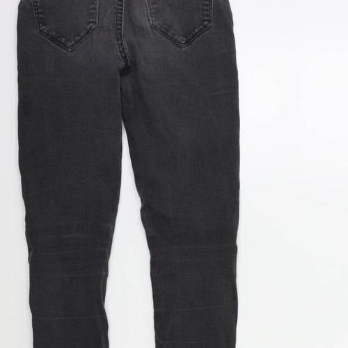 Missguided Womens Black  Denim Skinny Jeans Size 8 L27 in