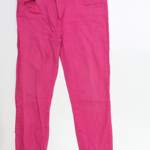 Mohito Womens Pink  Denim Skinny Jeans Size 8 L26 in