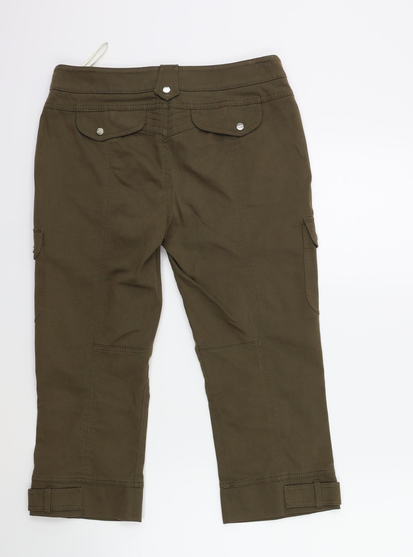 Karen Millen Womens Brown   Cargo Trousers Size 10 L20 in