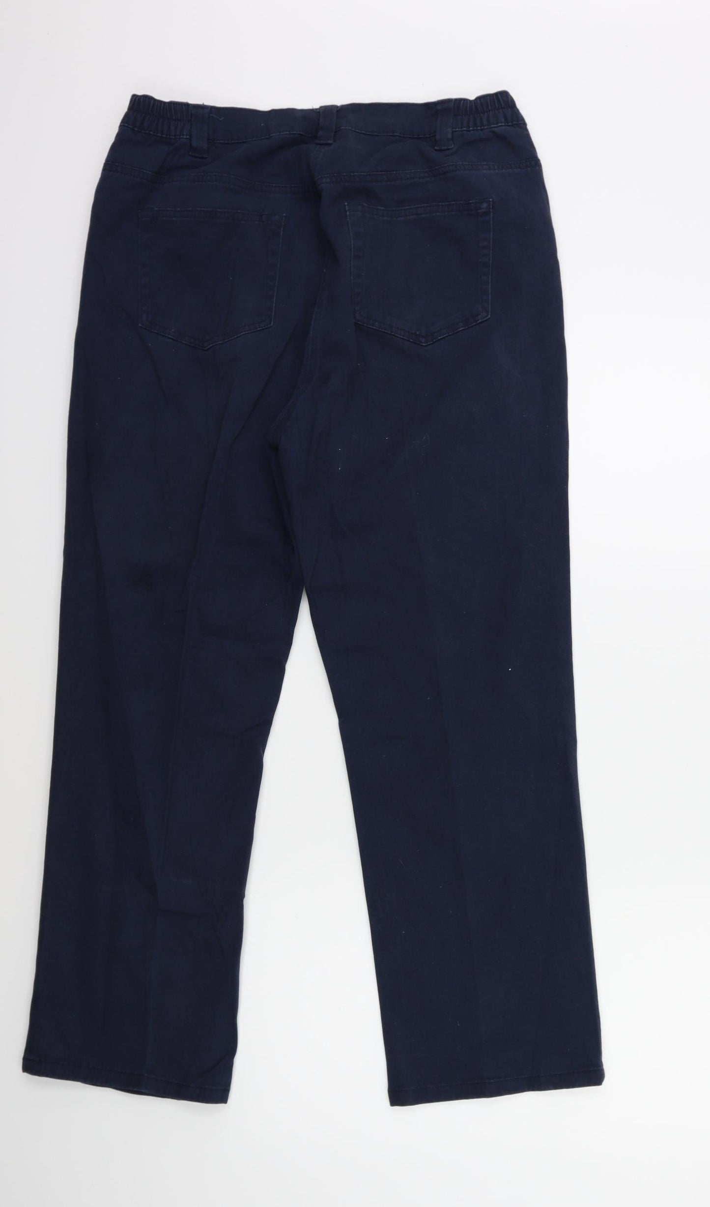 Damart Womens Blue   Trousers  Size 18 L27 in