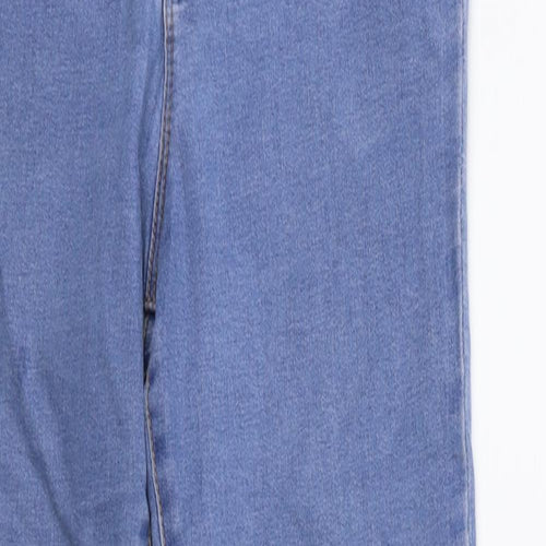 Denim & Co. Womens Blue  Denim Skinny Jeans Size 10 L27 in