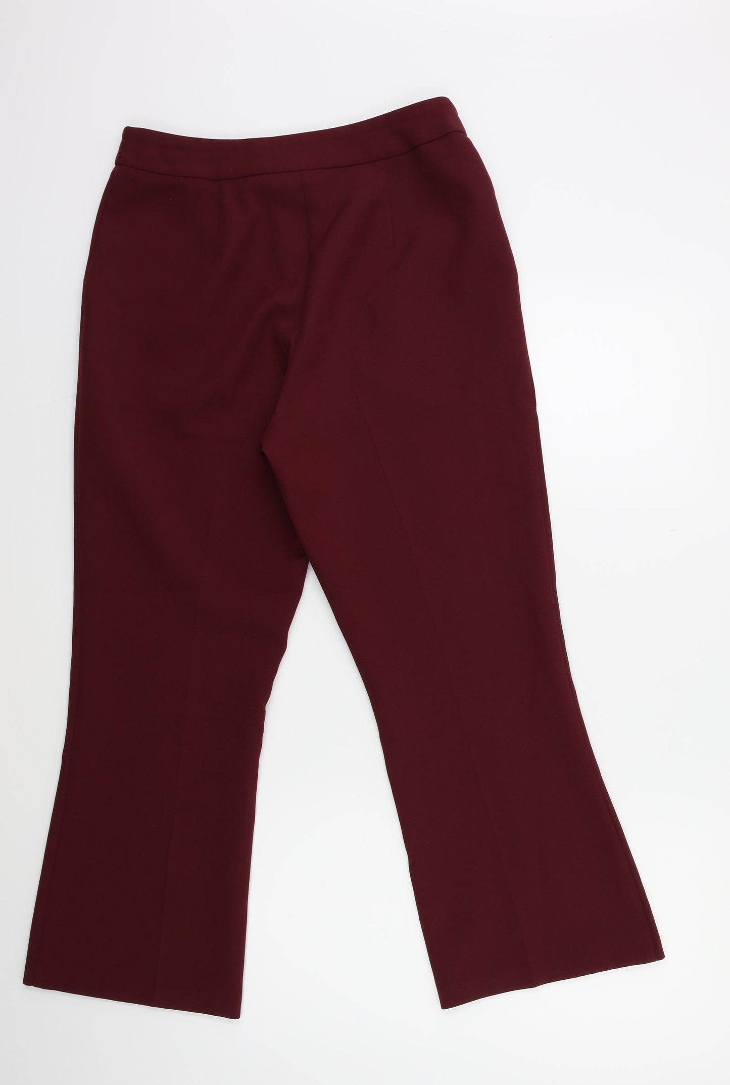 Topshop Womens Red   Trousers  Size 10 L28 in