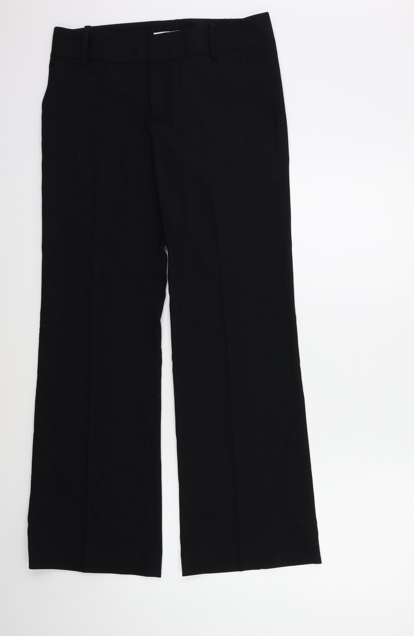 Zara Womens Black   Trousers  Size 10 L32 in
