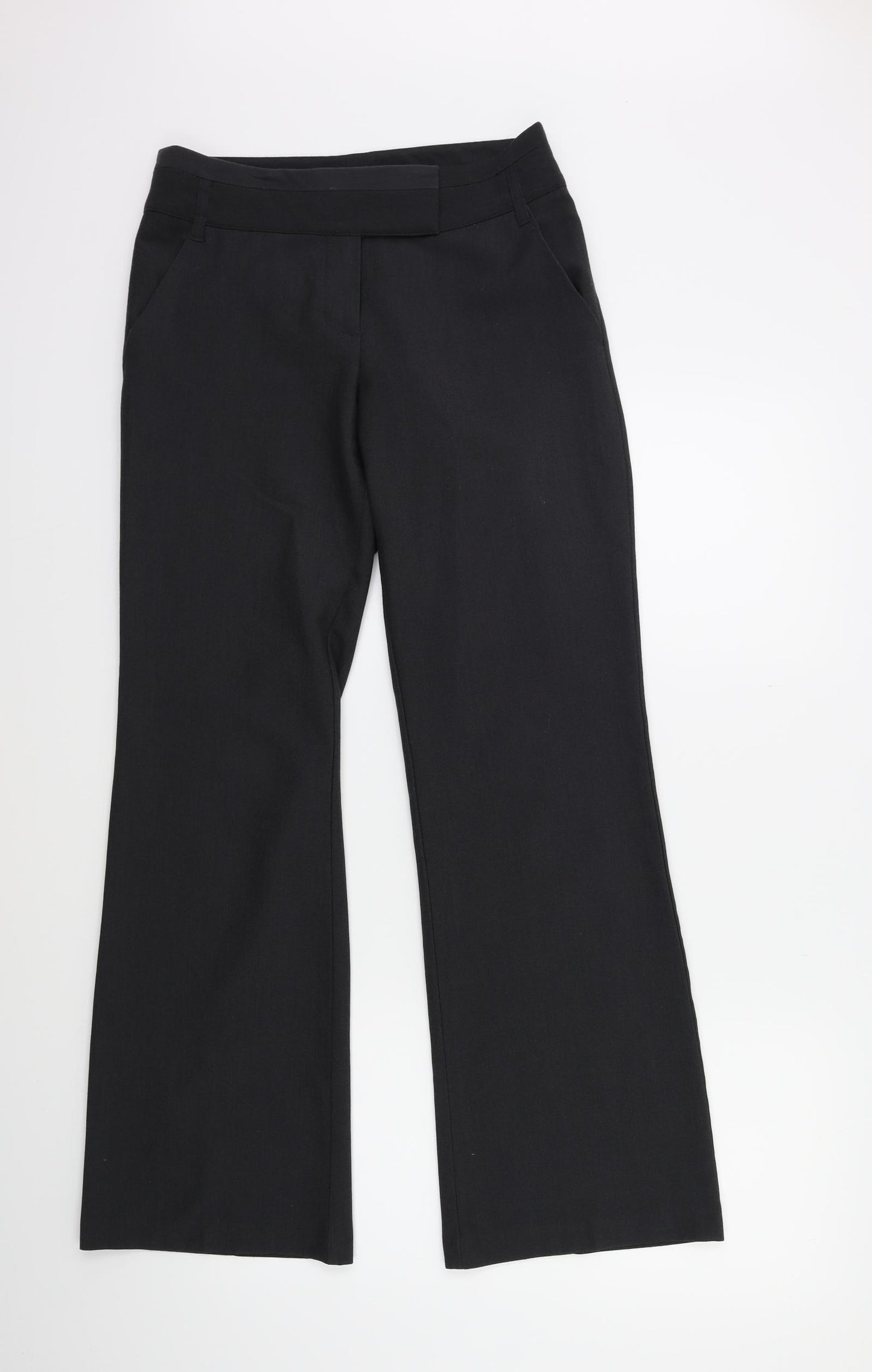 Marks and Spencer Womens Grey   Trousers  Size 8 L29 in