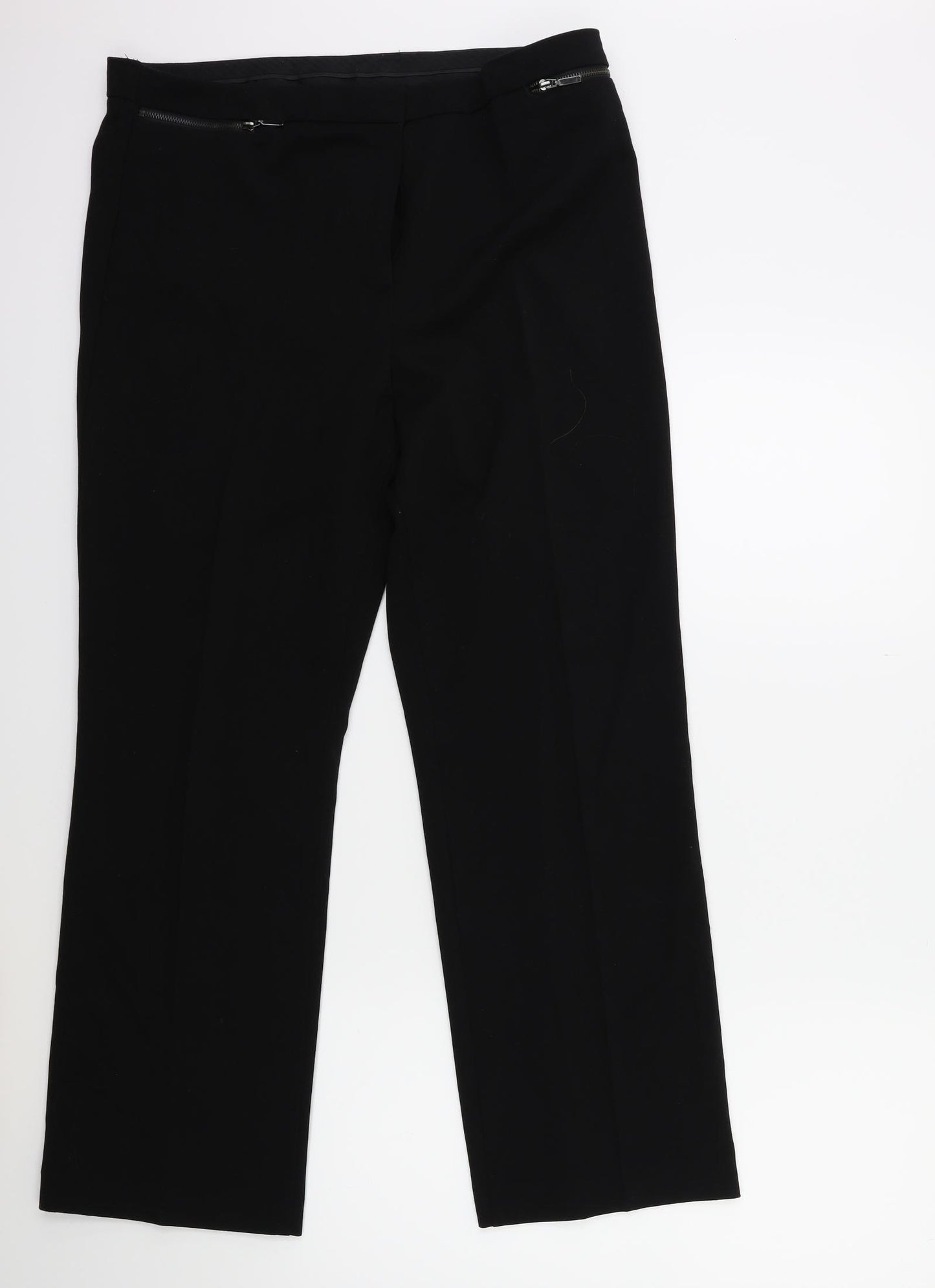 Marks and Spencer Womens Black   Trousers  Size 34 in L27 in