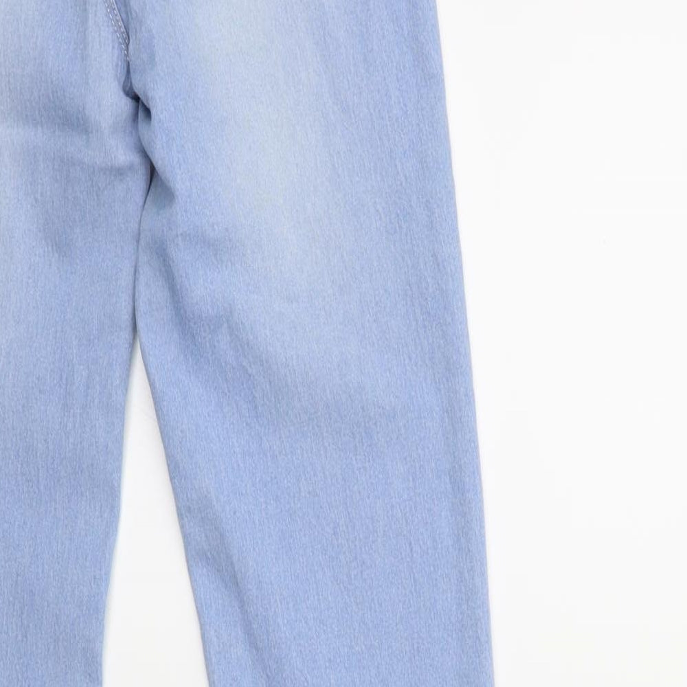Denim & Co. Womens Blue  Denim Skinny Jeans Size 6 L28 in