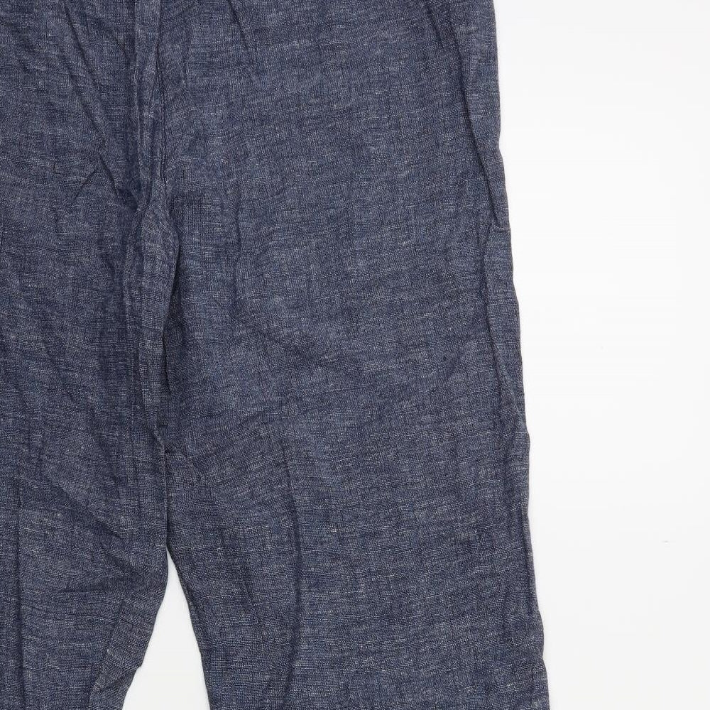 George Womens Blue   Trousers  Size 18 L29 in