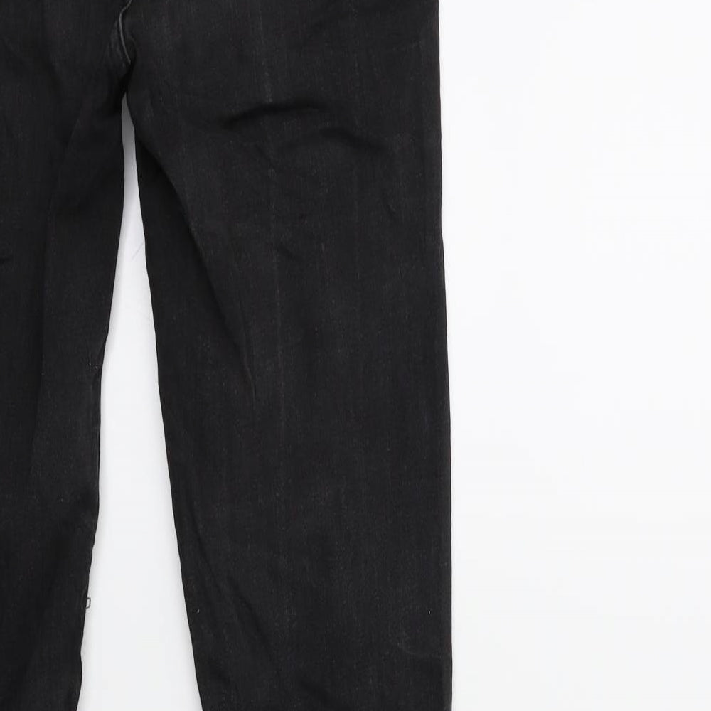 RESERVED Womens Black  Denim Skinny Jeans Size 34 in L27 in