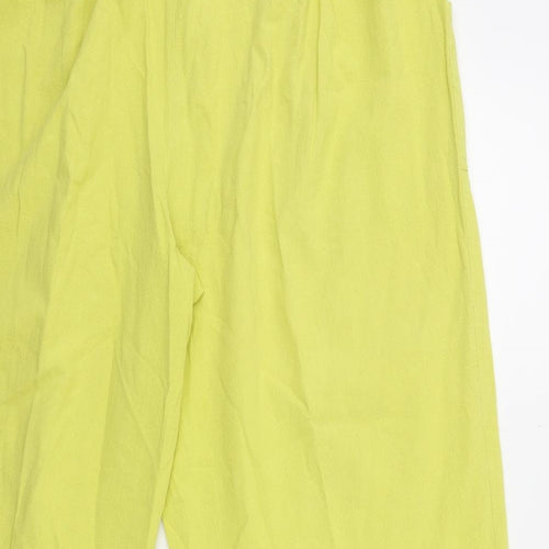 Roman Womens Yellow   Trousers  Size 20 L23 in