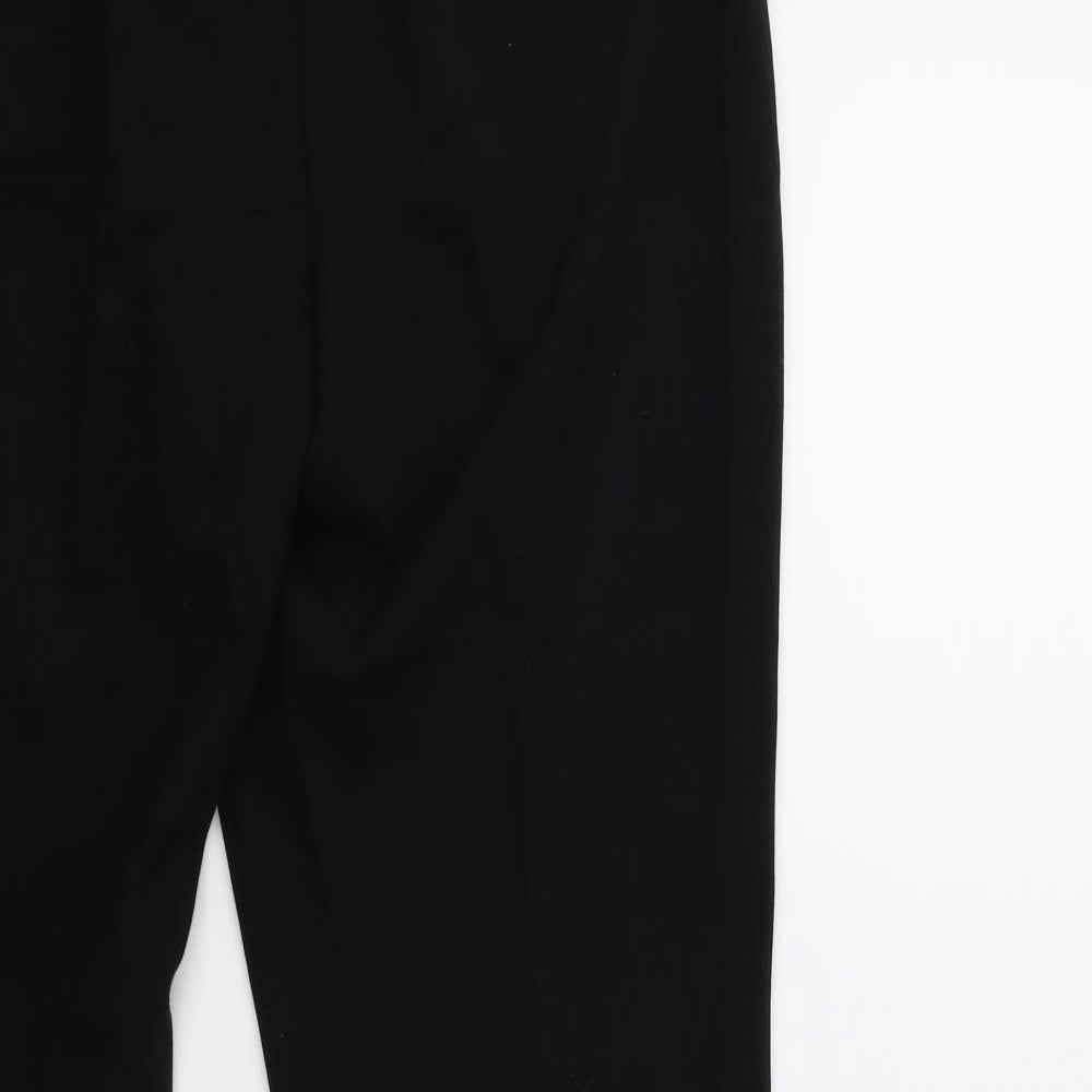 Marks and Spencer Womens Black   Trousers  Size 14 L27 in