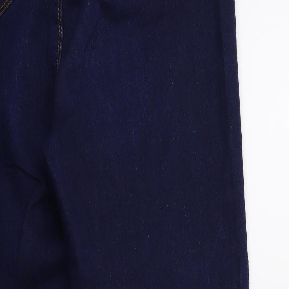 Dorothy Perkins Womens Blue  Denim Skinny Jeans Size 14 L27 in