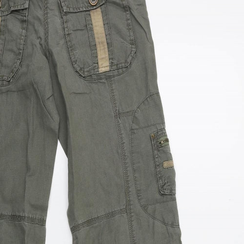 George Womens Green   Cargo Trousers Size 8 L29 in