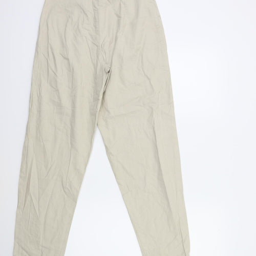 Preworn Womens Beige   Straight Jeans Size 26 in L30 in