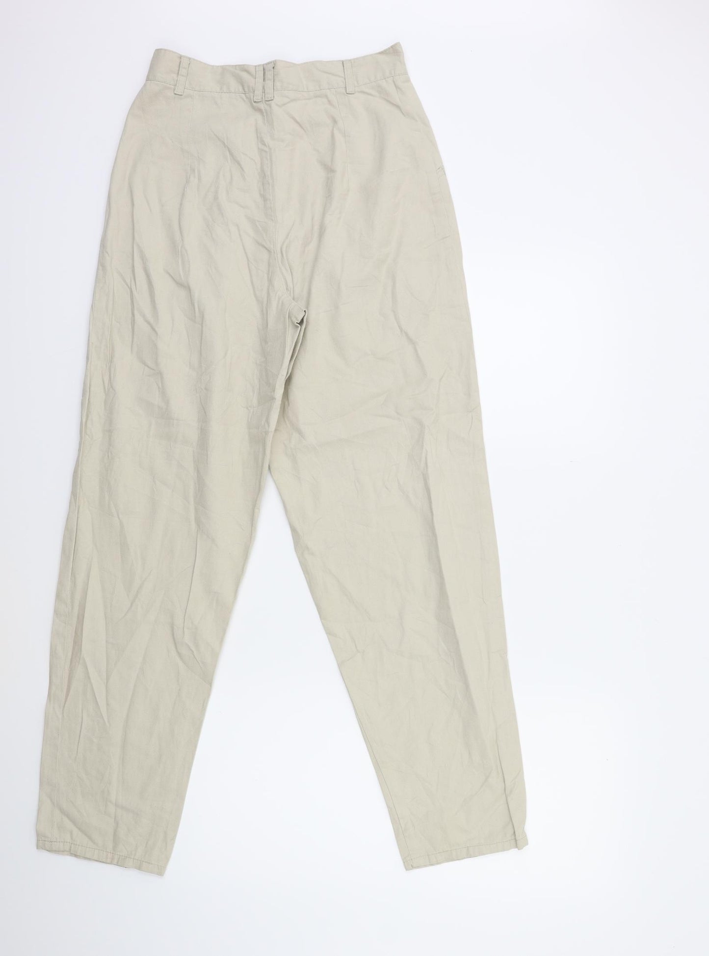 Preworn Womens Beige   Straight Jeans Size 26 in L30 in