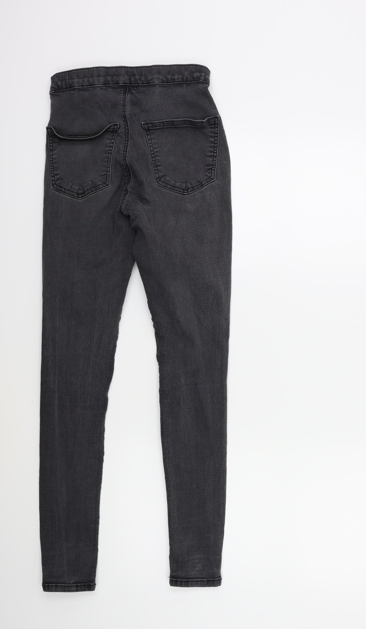 Topshop Womens Grey  Denim Skinny Jeans Size 23 in L27 in