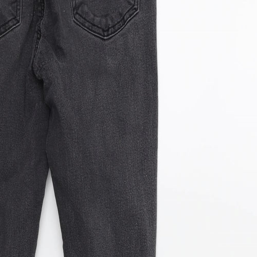 Topshop Womens Grey  Denim Skinny Jeans Size 23 in L27 in