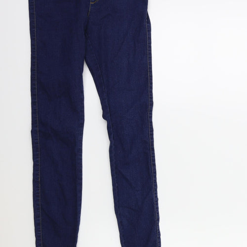 Denim & Co. Womens Blue  Denim Jegging Jeans Size 6 L26 in