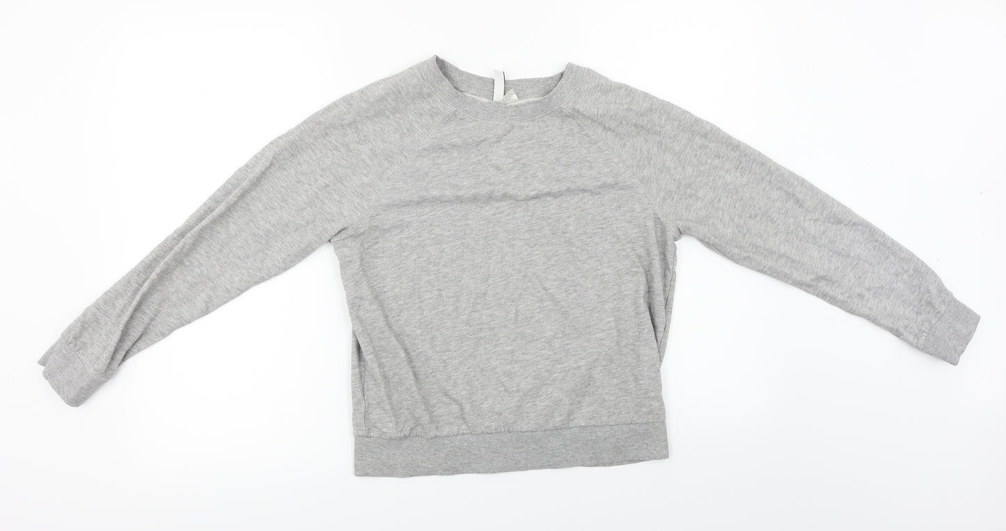 H&M Womens Grey   Pullover Jumper Size S
