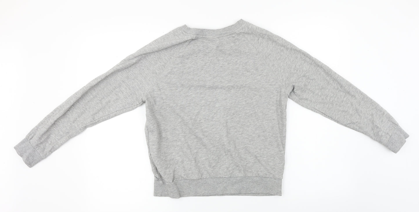 H&M Womens Grey   Pullover Jumper Size S