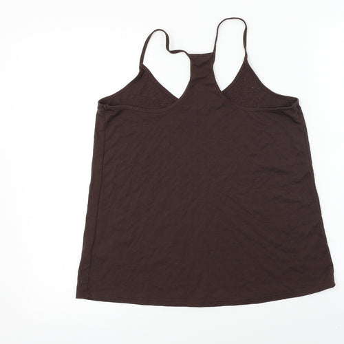 NEXT  Womens Brown   Basic T-Shirt Size 10