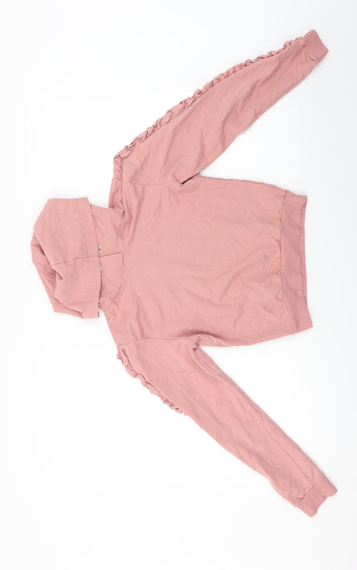 Select  Womens Pink   Pullover Hoodie Size S
