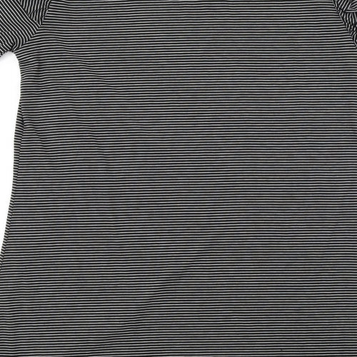 Papaya  Womens Black Striped  A-Line  Size 12