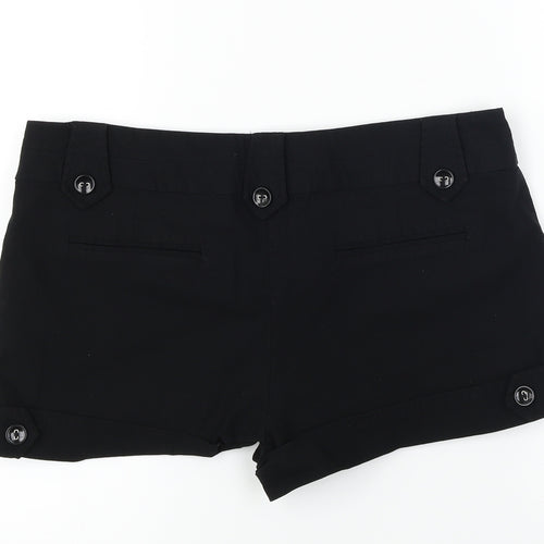 EVIE   Womens Black   Cut-Off Shorts Size 14