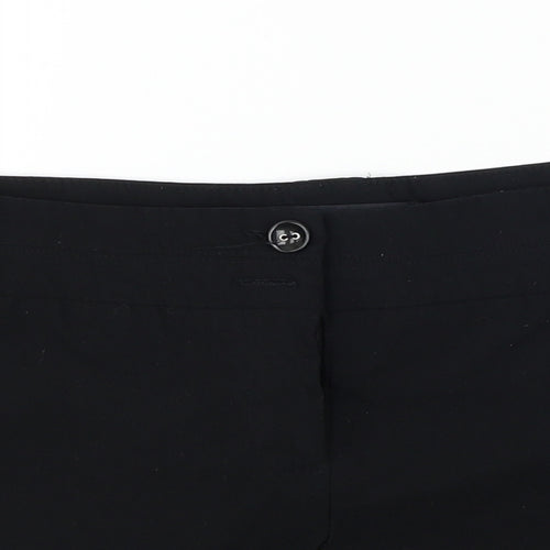 EVIE   Womens Black   Cut-Off Shorts Size 14