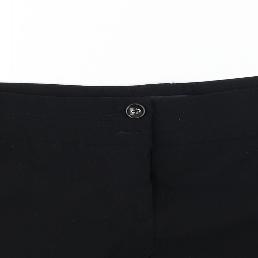 EVIE   Womens Black   Cut-Off Shorts Size 14