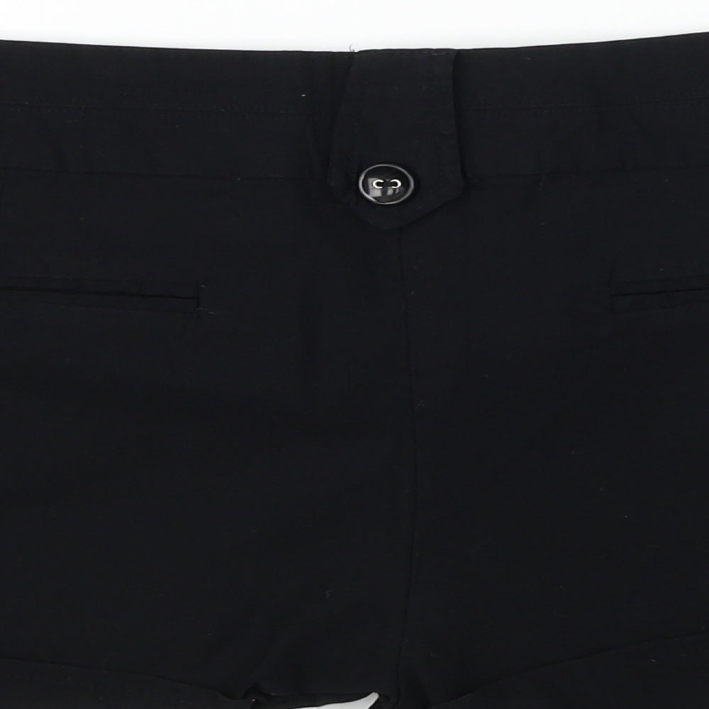 EVIE   Womens Black   Cut-Off Shorts Size 14