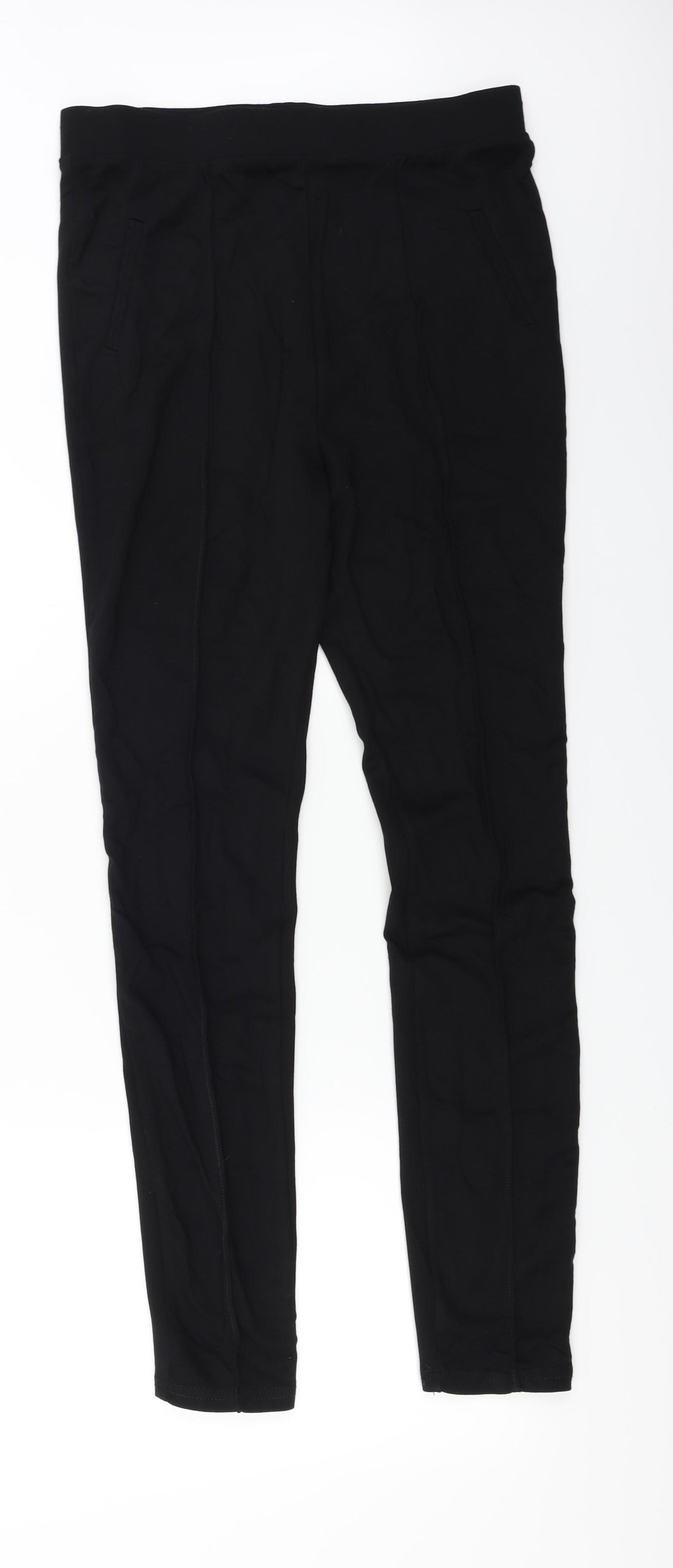 TU Womens Black   Jogger Trousers Size 12 L27 in