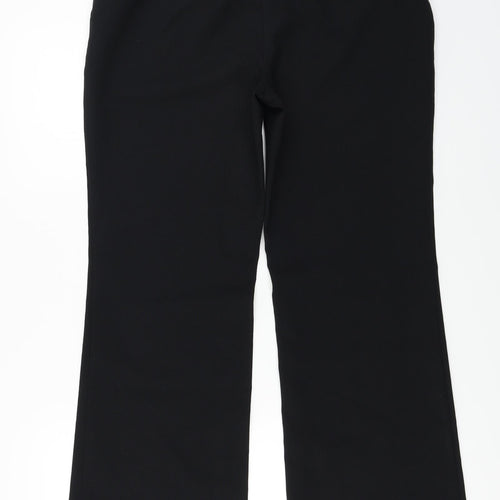 Marks and Spencer  Womens Black   Trousers  Size 12 L26 in