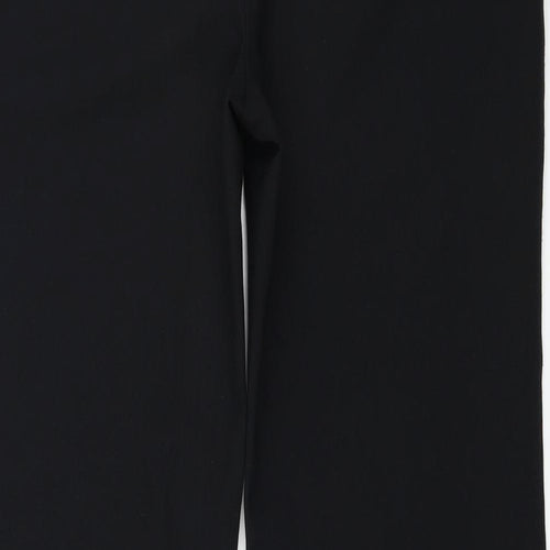 Marks and Spencer  Womens Black   Trousers  Size 12 L26 in