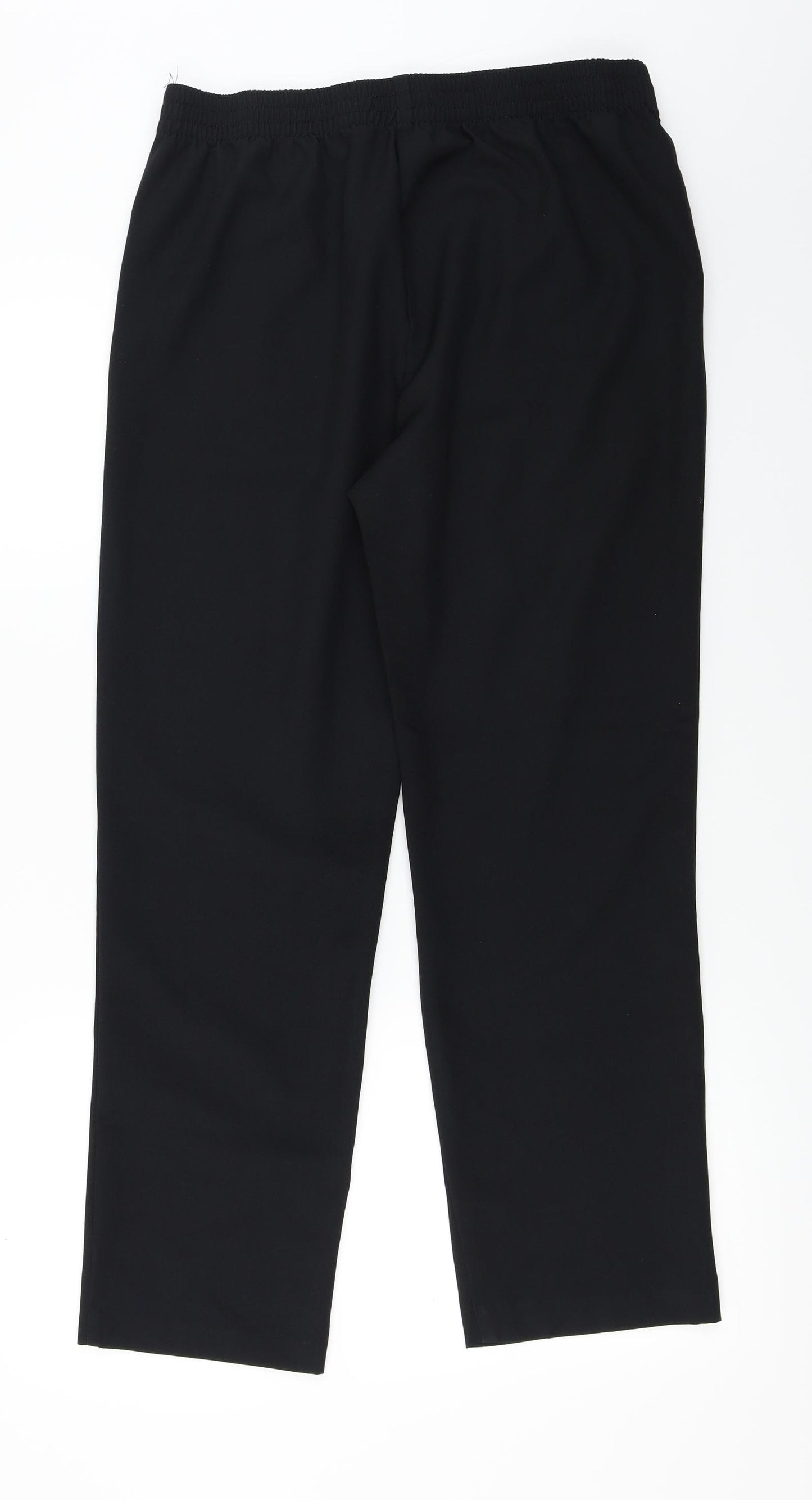 Marks and Spencer  Womens Black   Trousers  Size 12 L25 in