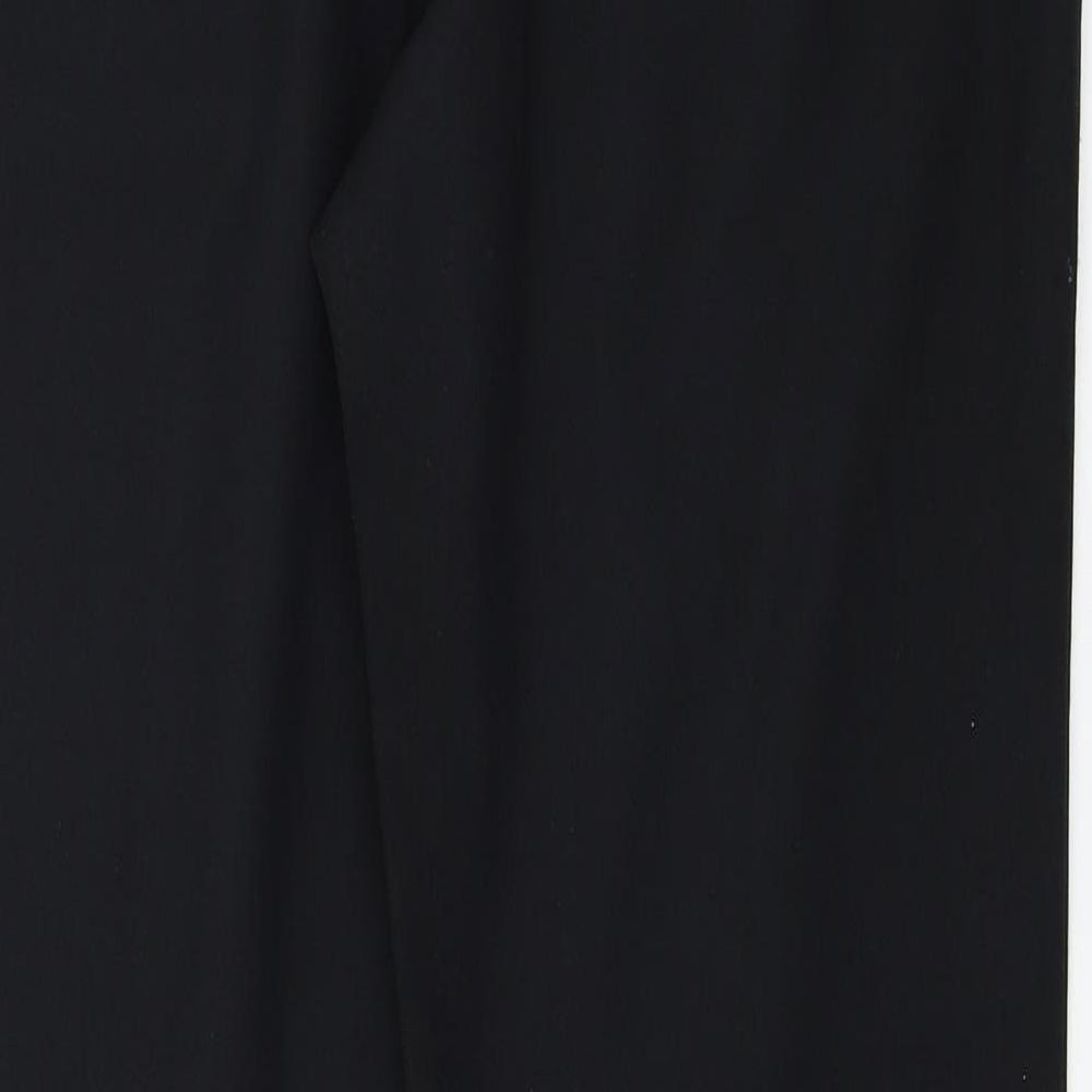 Marks and Spencer  Womens Black   Trousers  Size 12 L25 in