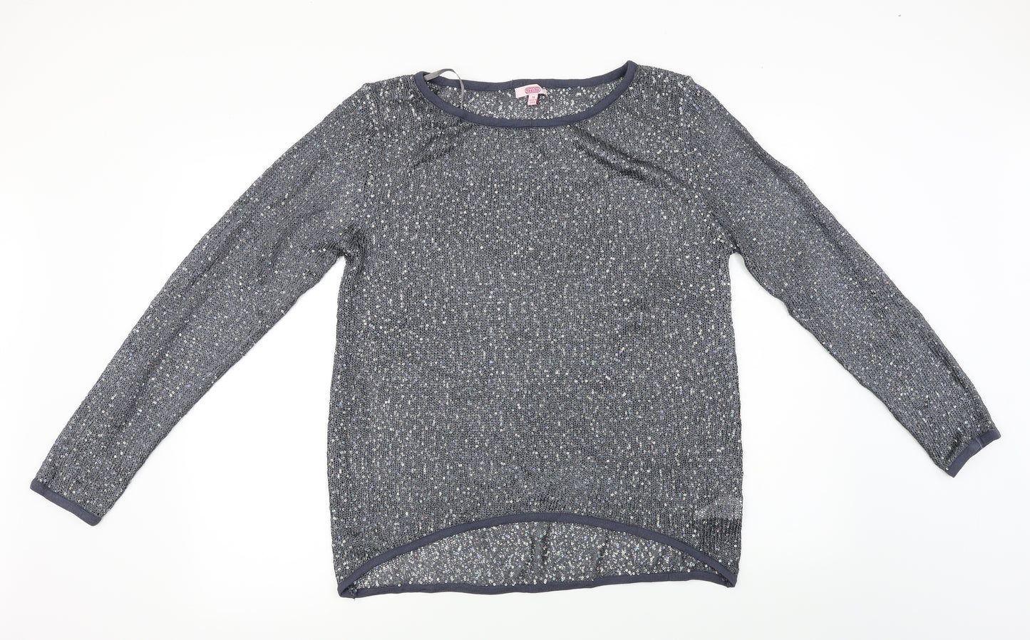 grace fashion  Womens Blue   Pullover Jumper Size 14