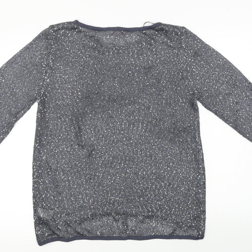 grace fashion  Womens Blue   Pullover Jumper Size 14